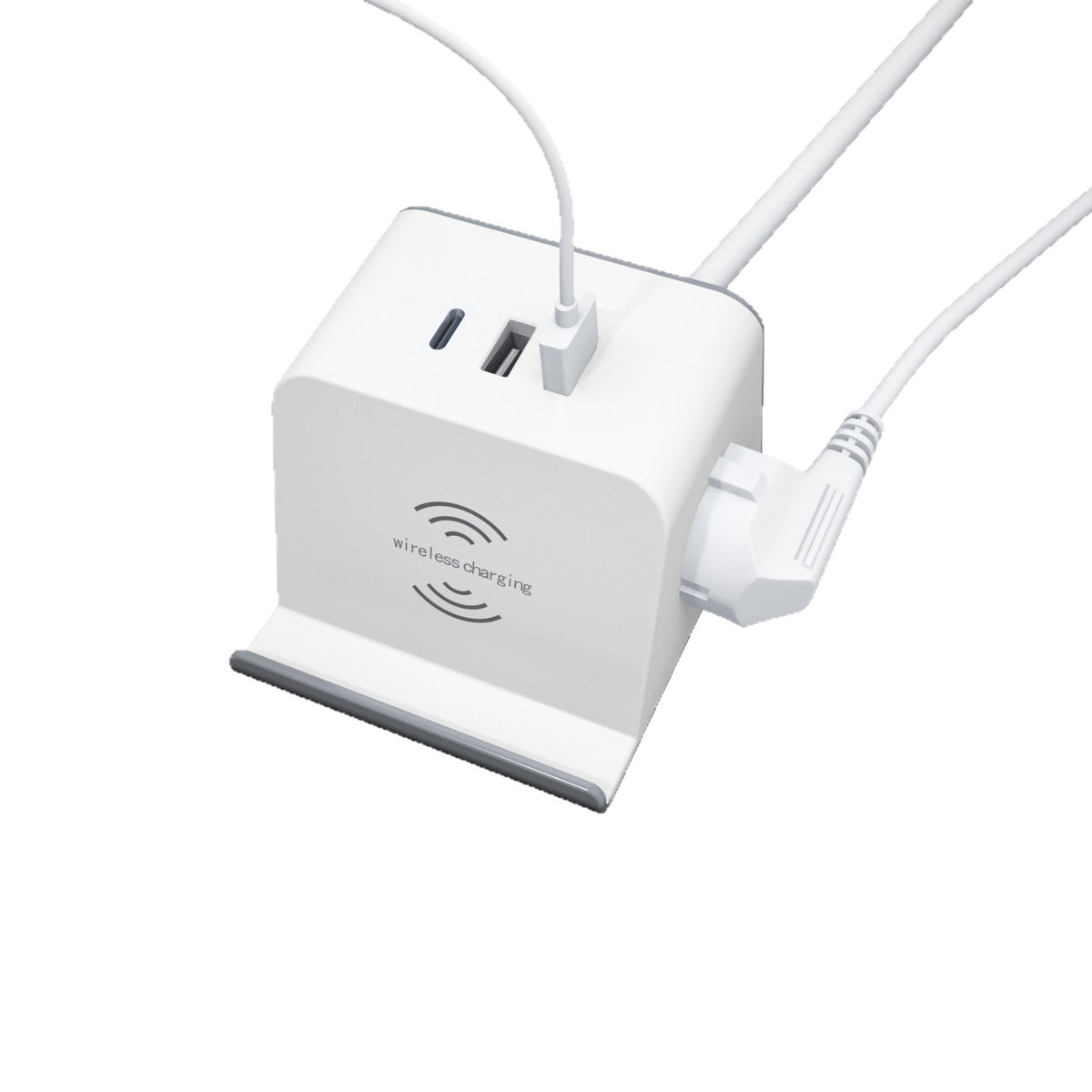 US-standard wireless charging outlet