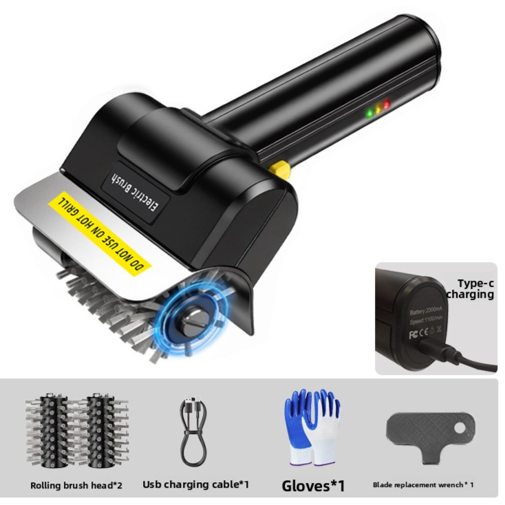 Electric Barbecue Grill Cleaning Brush