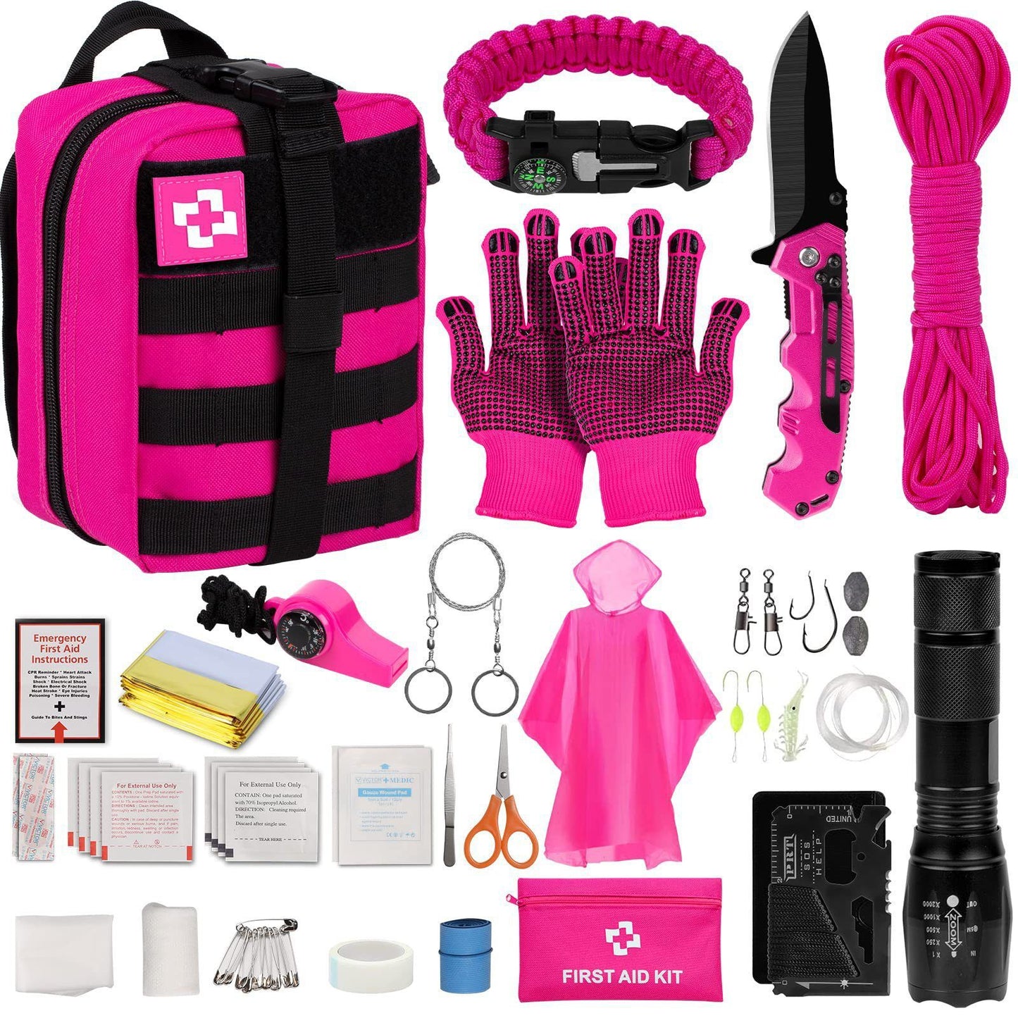Portable Emergency First Aid Kit