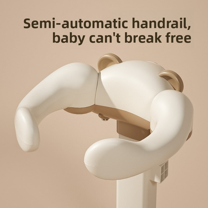 Adjustable Height Baby Standing Bath Tub