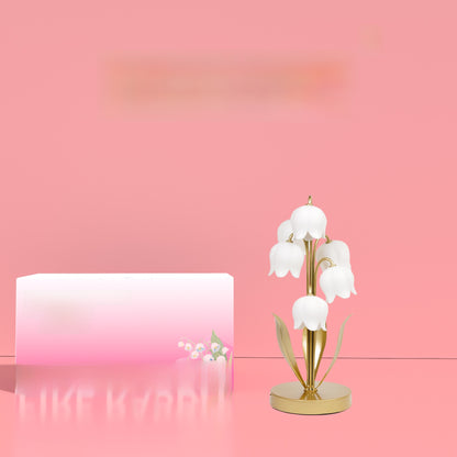 Lily of the Valley Table Lamp with Remote Control
