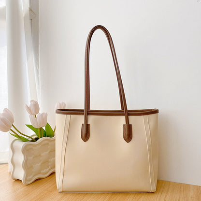 Retro Large Capacity Shoulder Tote Bag