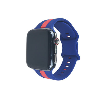 Two-tone Striped Strap Contrast Color Sports