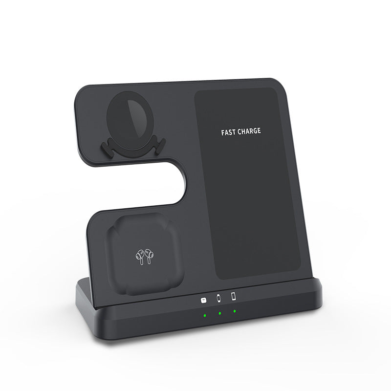 Triple Wireless Charging Stand for Phone Watch Earbuds