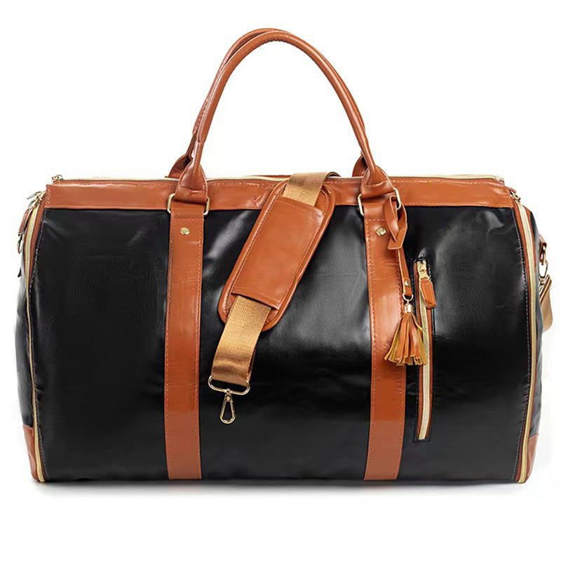 PU Crossbody Foldable Travel Bag