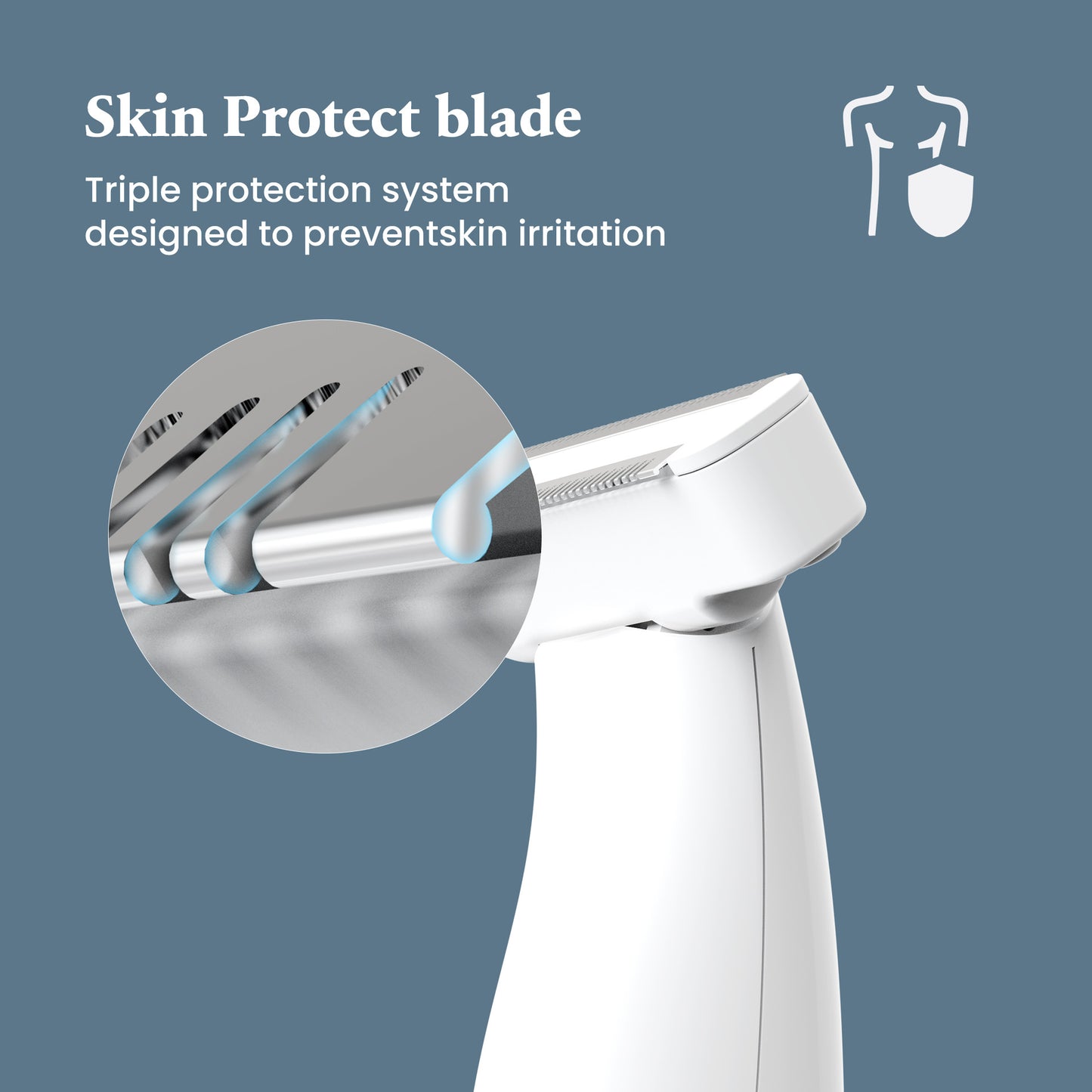 Electric Hair Trimmer for Body and Private Areas
