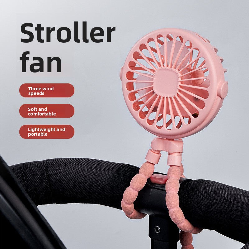 Octopus Handheld Rechargeable Mini Fan