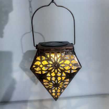 Solar Powered 3D Hollow Decorative Light