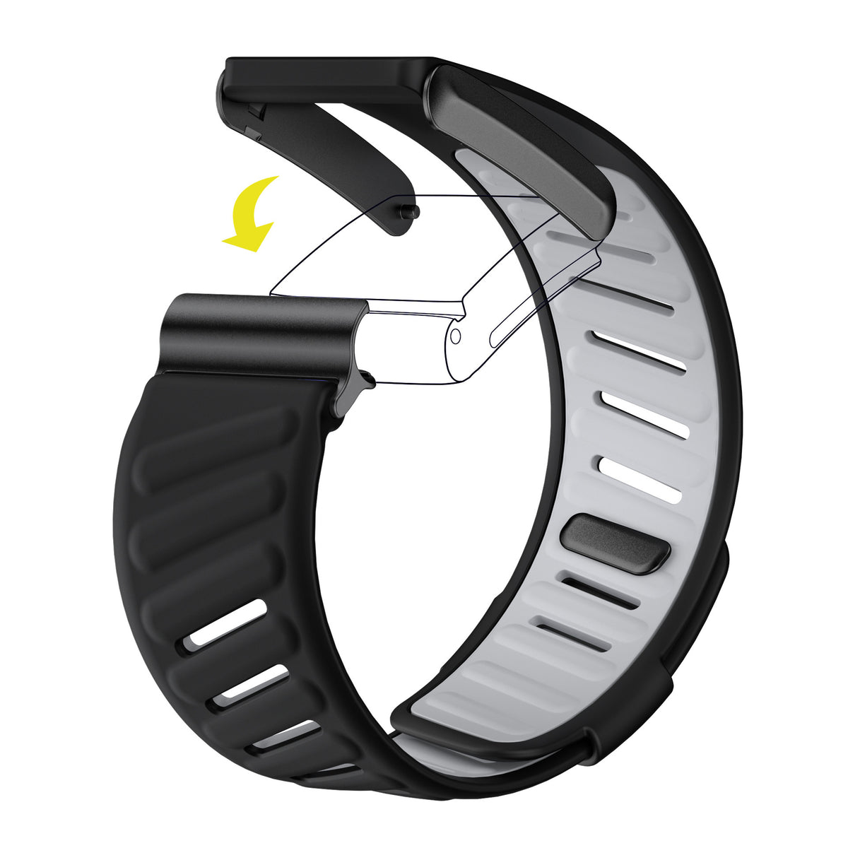 Silicone Sports Watch Strap for Whoop 4.0