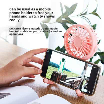 Octopus Handheld Rechargeable Mini Fan