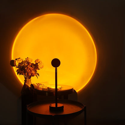Sunset Rainbow Projection Atmosphere Light
