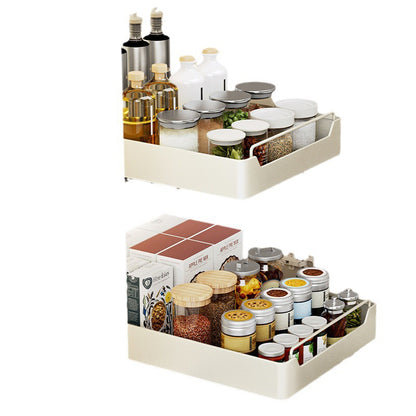 Pull-out Kitchen Cabinet Storage Drawer Organizer