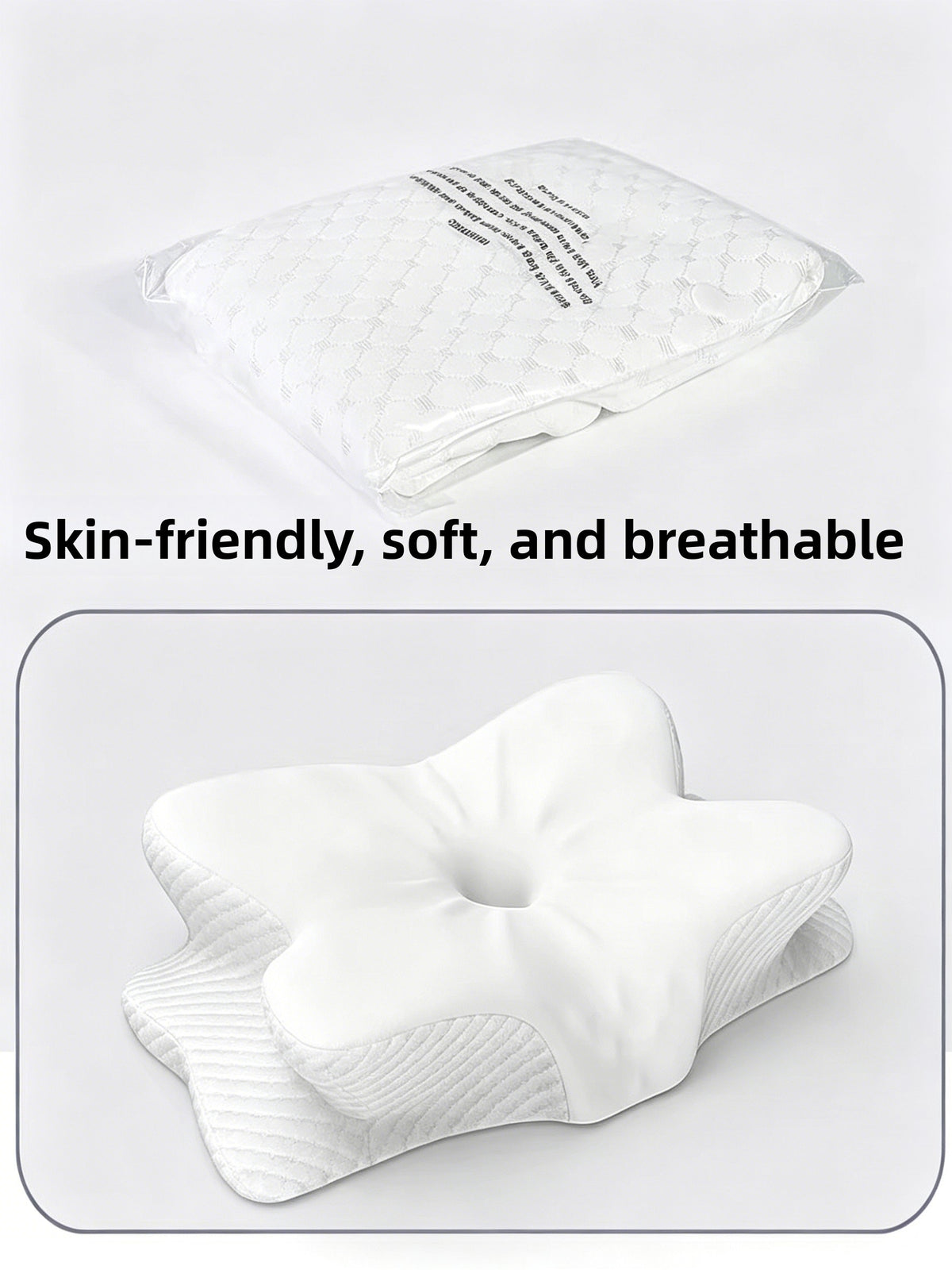 Butterfly Shape Memory Foam Pillowcase