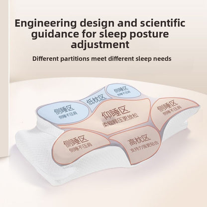 Butterfly Memory Foam Neck Support Pillow