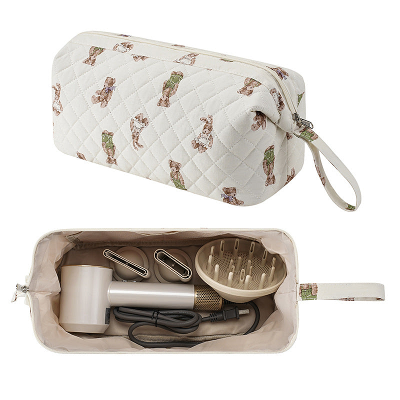 Hair dryer storage bag