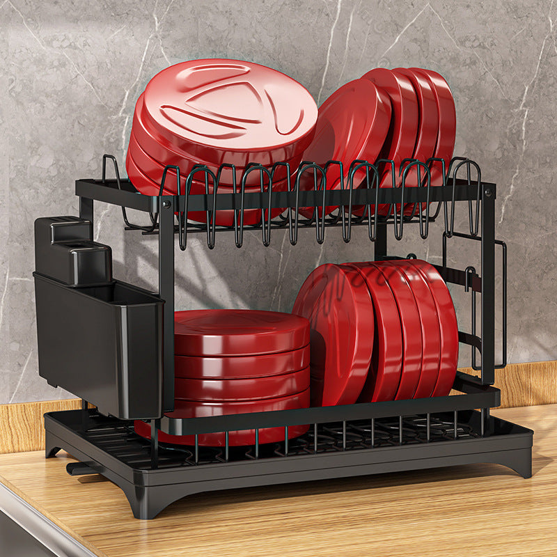 Kitchen Bowl and Plate Storage Rack