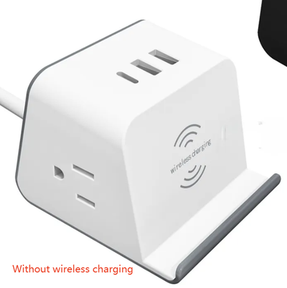 US-standard wireless charging outlet