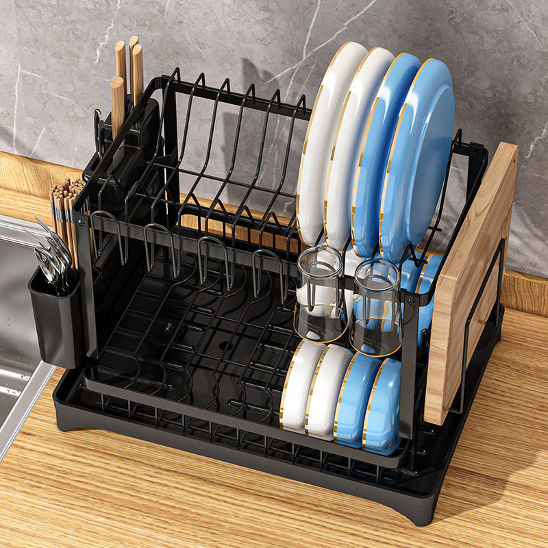 Kitchen Bowl and Plate Storage Rack