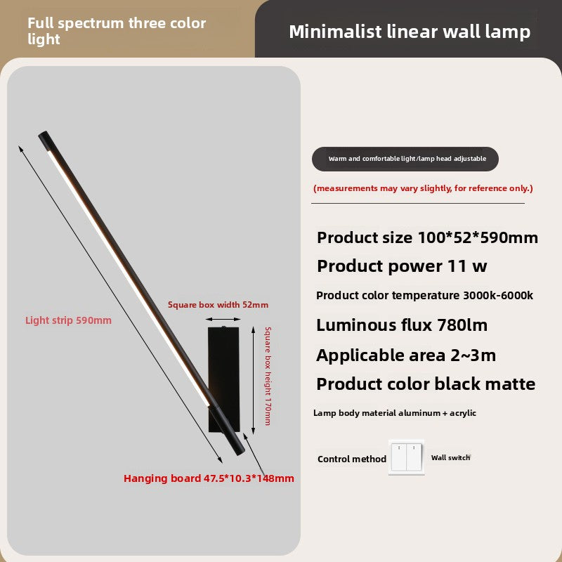 Rotatable Modern LED Wall Light