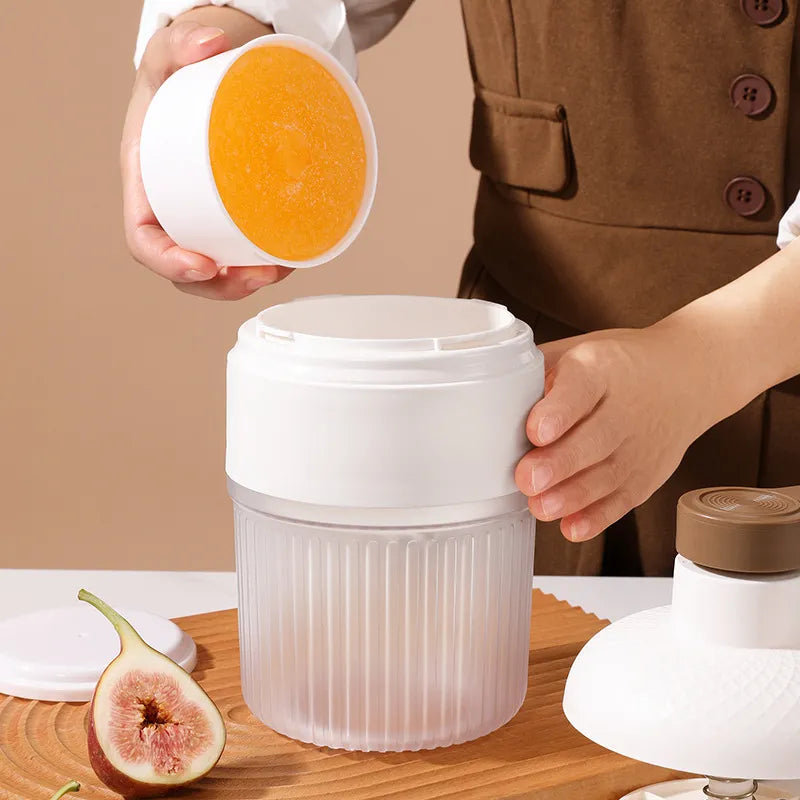 Manual Ice Crusher and Ice Cube Tray (No Electricity Required)