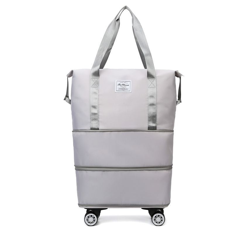 Large-capacity expandable luggage bag