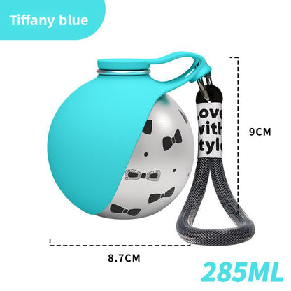 Foldable, High-Capacity, Portable Water Dispenser for Cats and Dogs