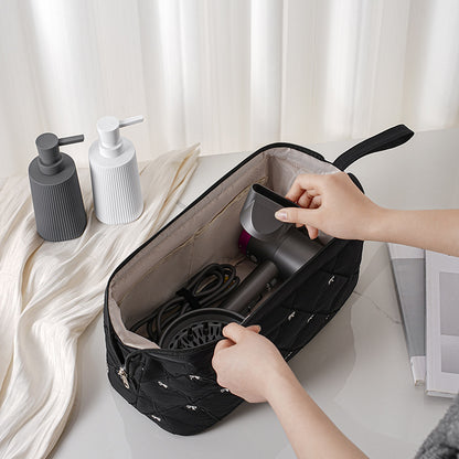 Hair dryer storage bag