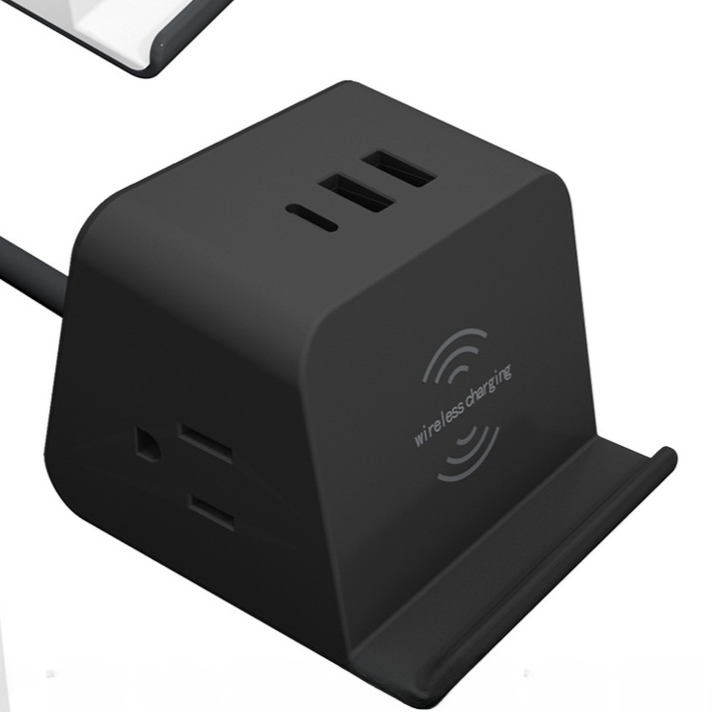 US-standard wireless charging outlet