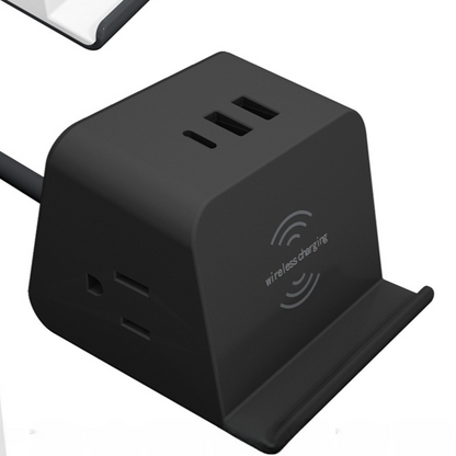 US-standard wireless charging outlet