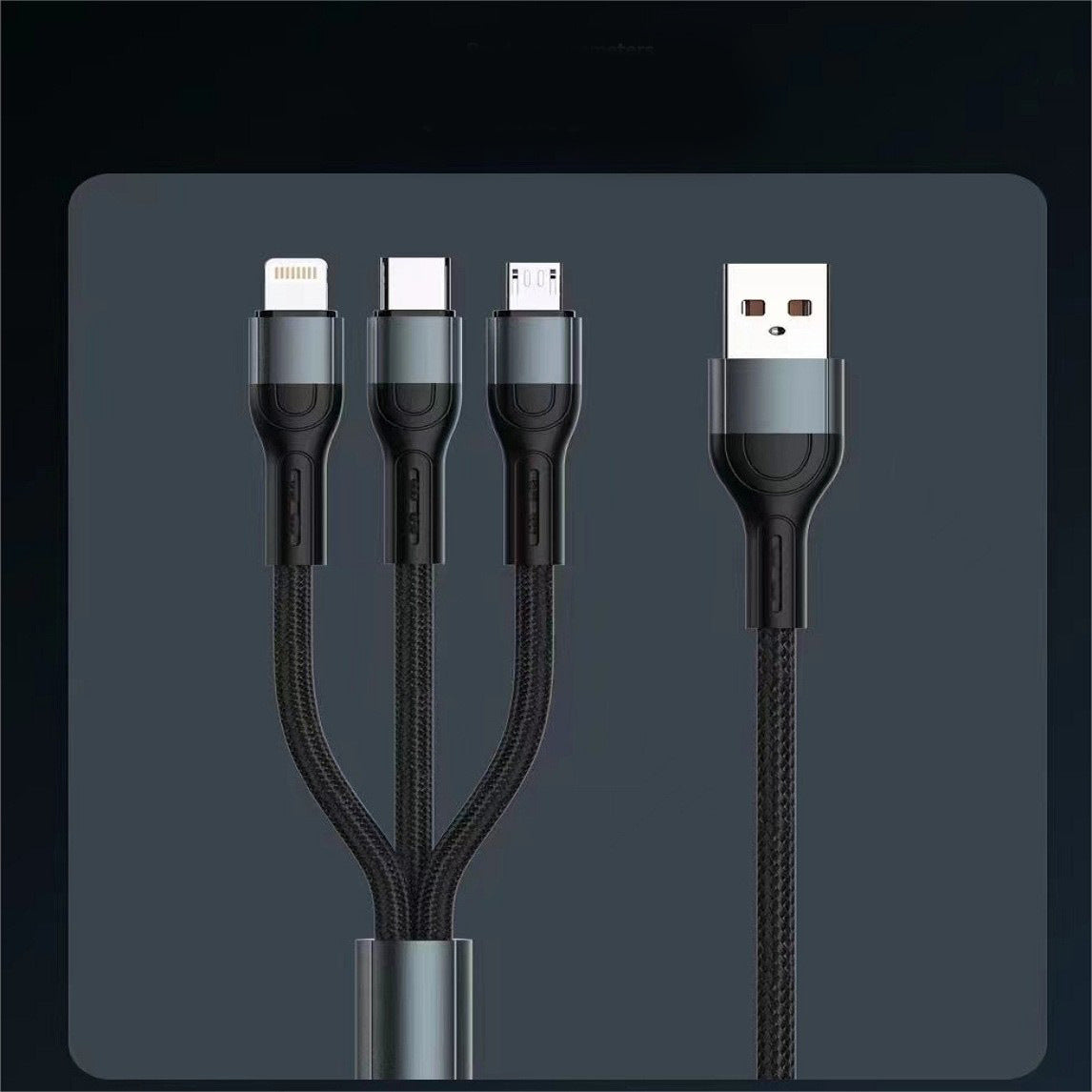 Aluminum Alloy Woven Fast Charging Data Cable