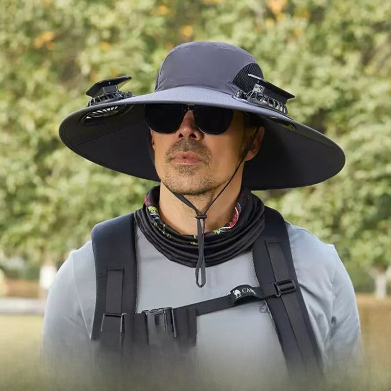 Solar Powered Ventilation Hat